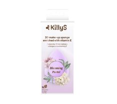 KillyS Blooming Pastel 3D Make-up Sponge gąbeczka 3D do makijażu wzbogacona witaminą E (1 szt.)