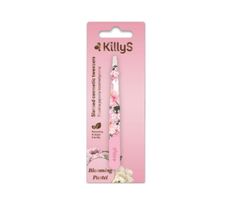 KillyS Blooming Pastel Slanted Cosmetic Tweezers skośna prosta pęseta kosmetyczna (1 szt.)