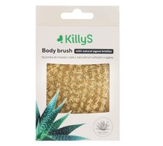 KillyS Body Brush szczotka do ciała z naturalnym włosiem z agawy