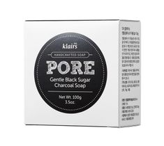 Klairs Pore Gentle Black Charcoal Soap mydło zwężające pory w kostce 100g