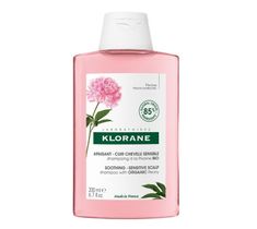 Klorane Soothing Shampoo szampon z organiczną piwonią 200ml