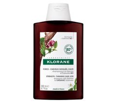 Klorane Strength Shampoo szampon do włosów z chininą i szarotką 200ml