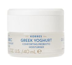 Korres Greek Yoghurt kojący krem nawilżający z probiotykami do cery normalnej i mieszanej (40 ml)