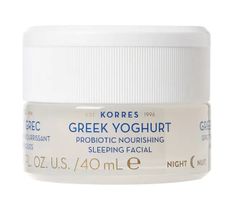Korres Greek Yoghurt odżywczy krem na noc z probiotykami (40 ml)