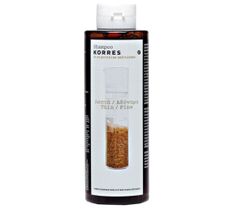 Korres Rice Proteins And Linden szampon z proteinami ryżu i wyciągiem z lipy do włosów cienkich i wrażliwych (250 ml)