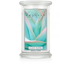 Kringle Candle duża świeca zapachowa z dwoma knotami - Agave Pastel (623 g)