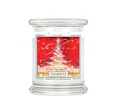 Kringle Candle średnia świeca zapachowa z dwoma knotami - Stardust (411 g)