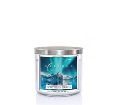 Kringle Candle Tumbler świeca zapachowa z trzema knotami - Northern Lights (411 g)
