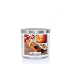 Kringle Candle Tumbler świeca zapachowa z trzema knotami - Spiced Apple (411 g)