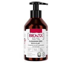 Biovax Eco-Clay czerwona myjąca ekoglinka do włosów (200 ml)