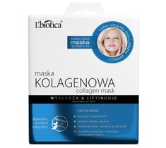 L'biotica maska kolagenowa na tkaninie - wygładza & liftinguje (23 ml)