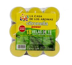 La Casa de los Aromas Citronella podgrzewacze o zapachu trawy cytrynowej 18szt.