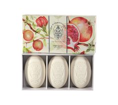La Florentina Hand Soap zestaw mydeł do rąk Pomegranate 3x150g
