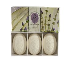 La Florentina Hand Soap zestaw prezentowy myła do rąk Lavender 3 x 150 g