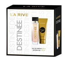La Rive Destinee zestaw woda perfumowana spray (90 ml) + żel pod prysznic (100 ml)