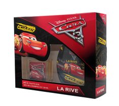 La Rive Disney Cars Zestaw (woda toaletowa 50 ml+ płyn do kąpieli i szampon 2w1 250 ml)