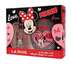 La Rive Disney Love Minnie Zestaw (woda perfumowana 50 ml + żel do kąpieli i szampon 2w1 250 ml)