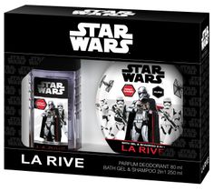 La Rive Disney Star Wars First Order Zestaw dezodorant perfumowany 80 ml + żel do kąpieli 2w1 250 ml