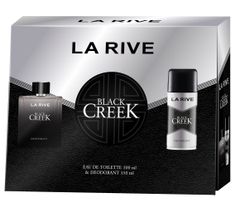 La Rive for Men Black Creek Zestaw prezentowy dezodorant spray 150ml+woda toaletowa 100ml (1 szt.)