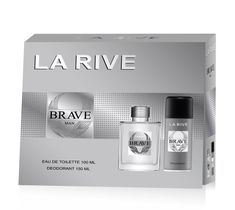 La Rive for Men Brave Man Zestaw woda toaletowa 100 ml+ dezodorant 150 ml