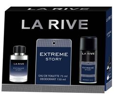 La Rive for Men Extreme Story Zestaw prezentowy woda toaletowa 75 ml + dezodorant 150 ml