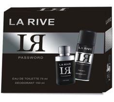 La Rive for Men Password zestaw woda toaletowa 75 ml + dezodorant 150 ml