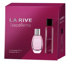 La Rive for Woman L`Excellente Zestaw prezentowy dezodorant 150ml+woda perfumowana 100ml (1 szt.)