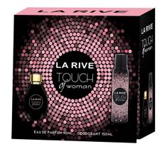 La Rive for Woman Touch of Woman Zestaw prezentowy woda perfumowana 90 ml + dezodorant 150 ml