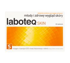 Laboteq Skin suplement diety pomagający zachować młody i zdrowy wygląd skóry 30 tabletek