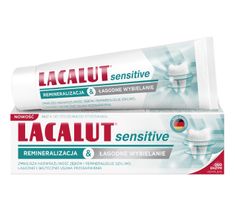 Lacalut – Pasta do zębów Sensitive Remineralizacja & Łagodne Wybielanie (75 ml)