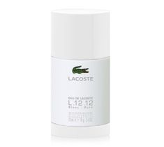 Lacoste E L.12.12 Blanc Pour Homme dezodorant sztyft 75ml