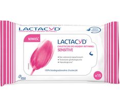 Lactacyd Sensitive chusteczki do higieny intymnej 1 op.- 15 szt.