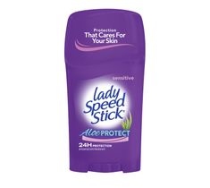Lady Speed Stick dezodorant w sztyfcie do skóry wrażliwej aloes 45 g