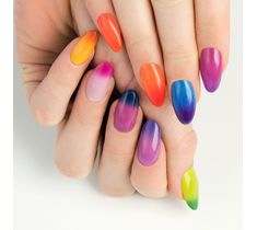 Lakier hybrydowy Semilac Thermal 641 Orange & Yellow 7 ml