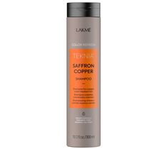 Lakme Teknia Saffron Copper Shampoo Refresh szampon odświeżający kolor do włosów miedzianych 300ml