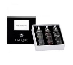 Lalique Les Romantiques zestaw L'amour woda perfumowana 15ml + Satine woda perfumowana 15ml + Amethyst Eclat woda perfumowana 15ml (1 szt.)