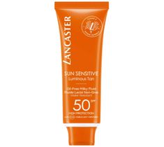 Lancaster Sun Sensitive Oil-Free Milky Fluid SPF50 mleczko-fluid do opalania twarzy (50 ml)