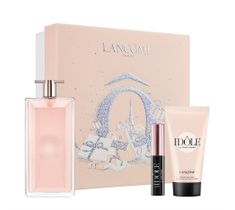 Lancome Idole zestaw kosmetyków woda perfumowana (50 ml) + balsam do ciała (50 ml) + tusz do rzęs 01 Glossy Black (2.5 ml)