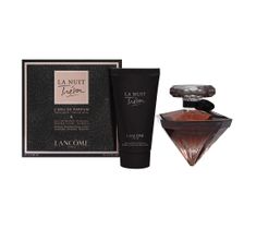 Lancome Tresor La Nuit L'Eau de Parfum Travel Exclusive zestaw woda perfumowana spray (50 ml) + balsam do ciała (50 ml)