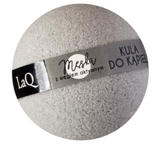 LaQ kula musująca do kąpieli dla mężczyzn z aktywnym węglem (100 g)