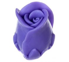 LaQ Happy Soaps mydło glicerynowe Kwiat Róży fioletowe (50 g)