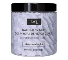 LaQ Naturalny mus do mycia i depilacji ciała Niezapominajka 250ml