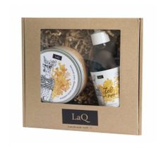 LaQ zestaw kosmetyków dla kobiet Melon żel pod prysznic 300 ml+peeling myjący 200 ml