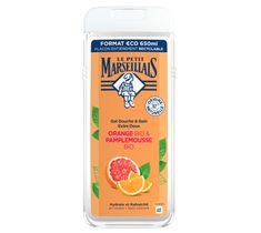 Le Petit Marseillais Żel pod prysznic i do kąpieli Grejpfrut Bio i Pomarańcza Bio (650 ml)