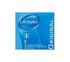 LifeStyles by Manix Original prezerwatywy lateksowe 3szt