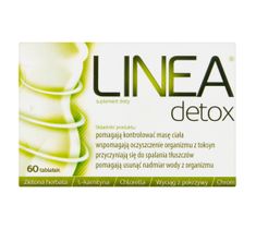 Linea Detox suplement diety wspomagający kontrolę masy ciała 60 tabletek