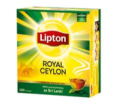 Lipton Black Tea herbata czarna Royal Ceylon 100 torebek 200g