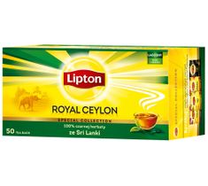Lipton Black Tea herbata czarna Royal Ceylon 50 torebek 100g
