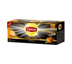 Lipton Earl Grey Orange herbata czarna Pomarańcza 25 torebek 35g