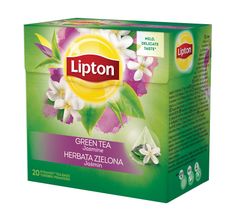 Lipton Green Tea herbata zielona Jaśmin 20 piramidek 34g